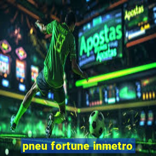 pneu fortune inmetro